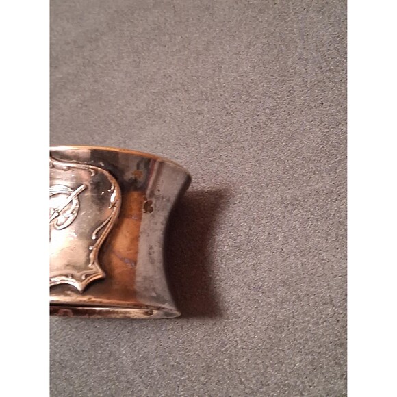 Antique Napkin Ring Silverplate K & Co - Picture 3 of 4